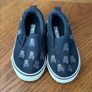 Gymboree Kids Skull Print Sneakers - Dark Blue